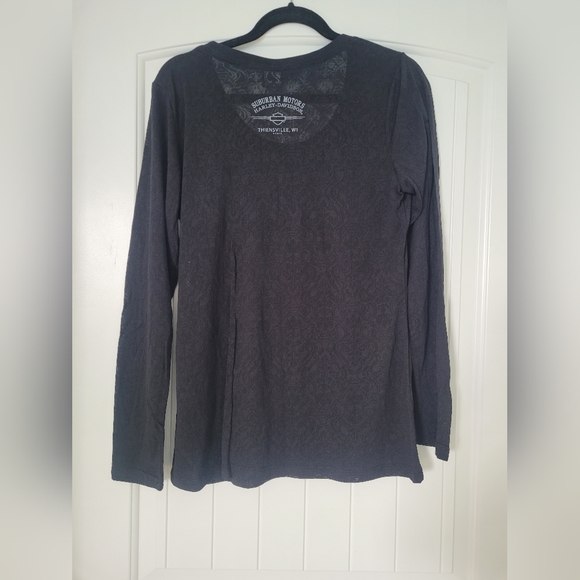 💥NEXT OFFER TAKES IT💥 Harley Davidson Long Sleeve Tee - Picture 4 of 4